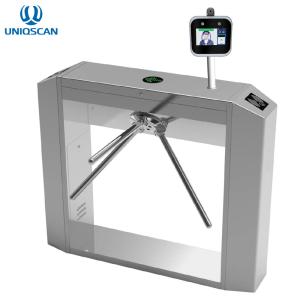 Fever Facial Recognition Access Control Biometrics SUS304 Tripod Barrier Gate