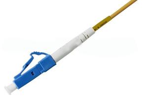 LC SX Simplex APC / UPC Fiber Optics Connector High Stability