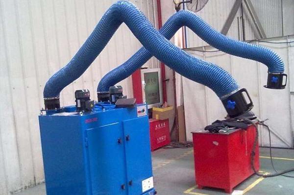 Quality Two-arm welding fume purifier environmental Protection Equipment for sale