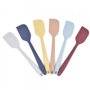 China 10.2in Silicone Scraper Spatula Rubber Scraper For Baking With Stainless Steel Core wholesale
