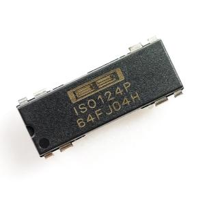 China IC Chip OP AMP Precision Isolation Amplifier Motor IC ISO124P 1 Circuit 50KHZ DIP Integrated Circuit Electronic component on sale