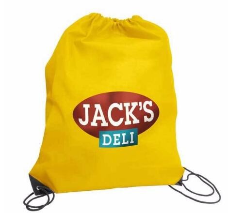 Polyester fabric drawstring bag /advertising pull rope backpack cloth bag /nylon shoulder pocket customization BAGEASE
