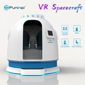 China 2 Player Spacecraft VR Flight Simulator Virtual Reality Arcade Machine on sale