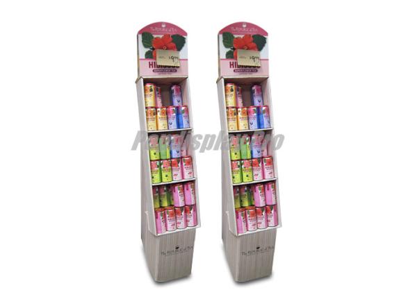 Quality Elegant Custom POS Cardboard Candy Display Recyclable With 3 Tiers for sale