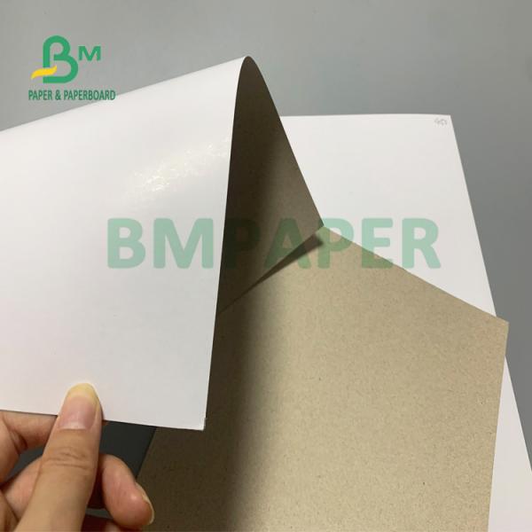 300g 350g Smooth Surface Coated Duplex Board Claycoated White Top Grey Back