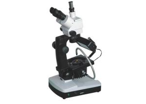 China Jewelry Identification Dark Field Microscope With Camera Gemological Polarizing Gem wholesale