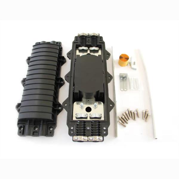 FTTH Outdoor PPR Material Waterproof 2 input 2 output Fiber Optical Fiber Optic Splice Closure