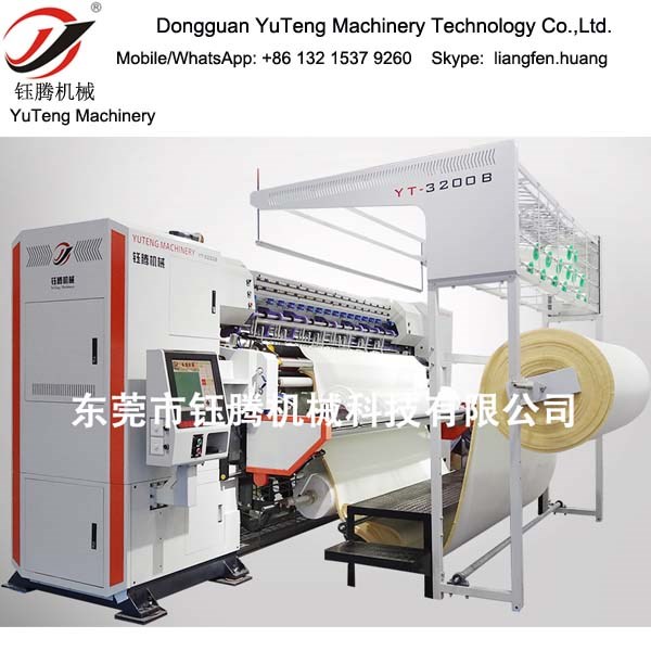 Chain Stitch Computerized Multi Needle Quilting Machine High Speed 1200RPM