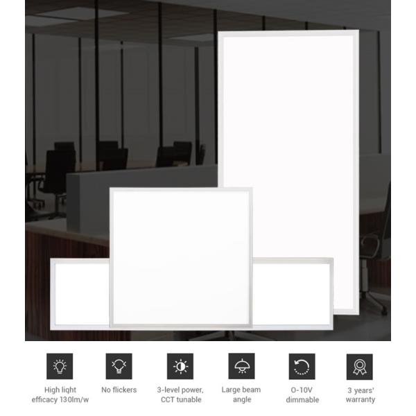 Power Adjustable LED Slim Panel Light 1ft x 4ft Acrylic For Office
