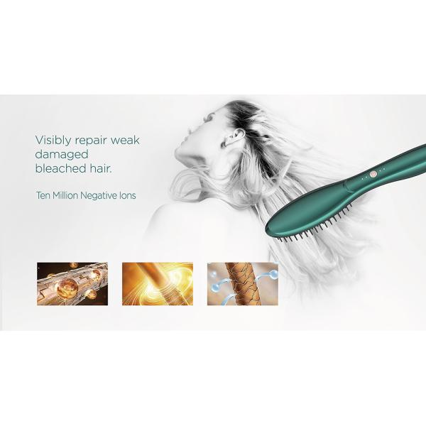 1.9M Ceramic Hot Combs Beard Straightening Iron Comb CE EMC FCC