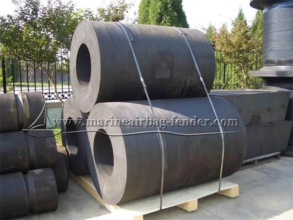 Ship Launching Marine Rubber Fender Black With All Accessories