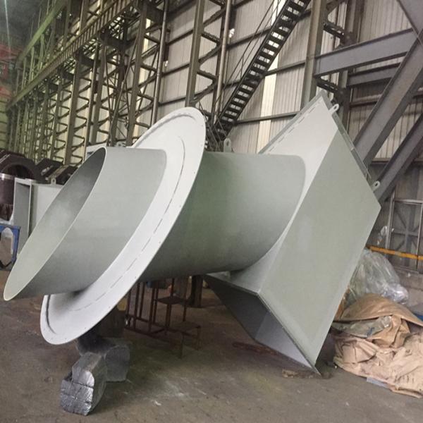 Quality OEM Mineral Processing Equipments Carbon Steel Structure Transition Chute ASTM for sale