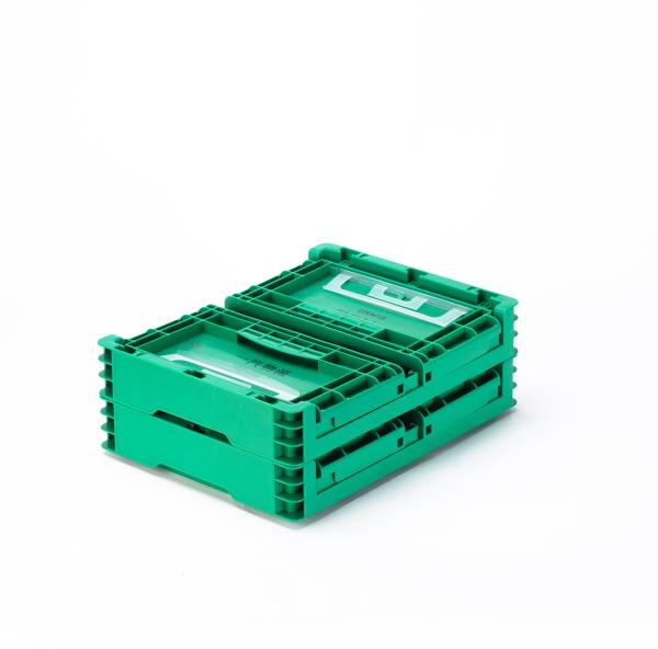 Quality Logistic Style Foldable Euro Standard Plastic Moving Container for Workshop Transport for sale