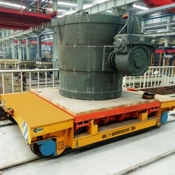 Quality Billet Electric Ladle Transfer Cart High Temperature Resistant Remote Control for sale