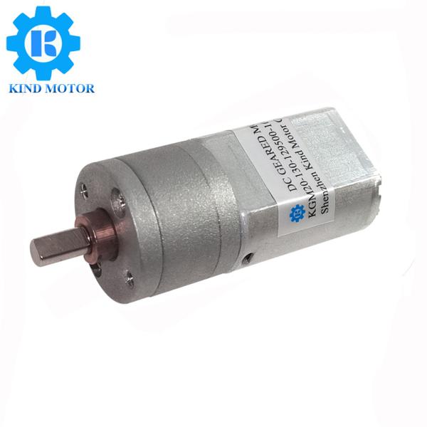 Quality Carbon Brush Motor Dc , 3.8W Gear Motor 12v High Torque 6300gCm for sale