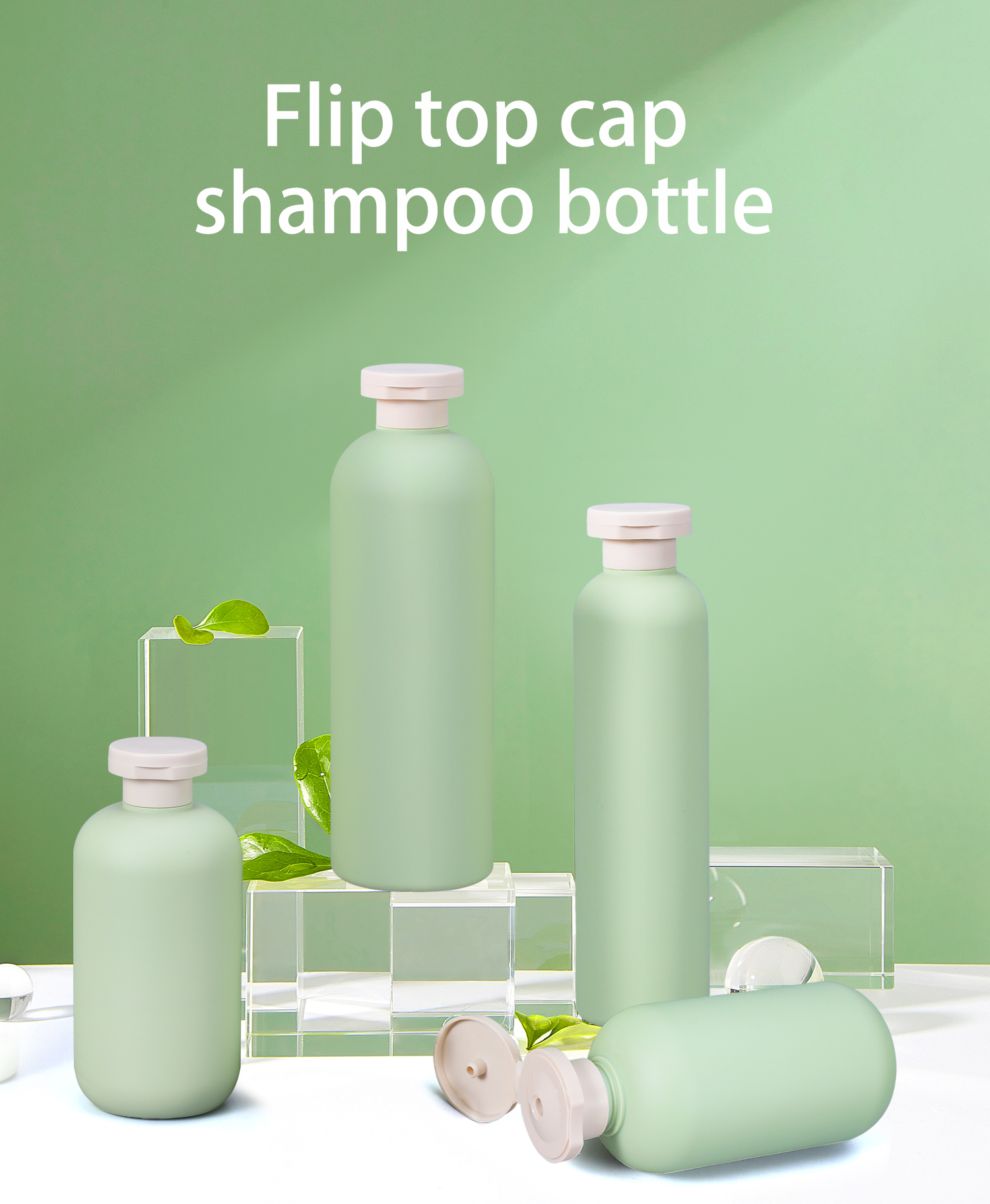 Squeeze Soft Touch Empty Shampoo Conditioner Bottle for Body Lotion Hand wash Cleanser Skin Care Packaging