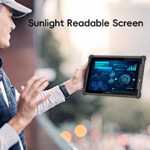 10 Inch ONE Rugged M10J Win11 Tablet SIM Vehicle RS232 Multimedia NFC RJ45 Rugged PC
