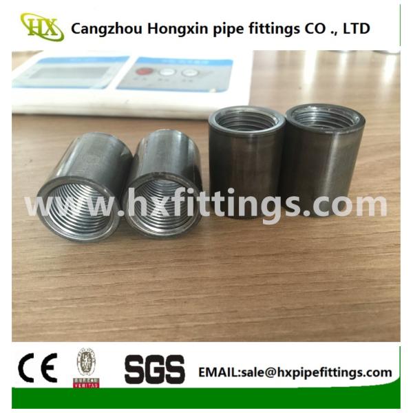 NPT/BSP stainless/carbon steel socket weld pipe coupling,threaded half/full coupling