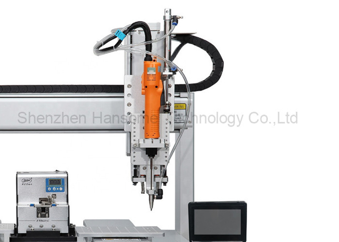 Compact Screw Fastening Machine with Touch Screen Control and Dual Head Screw Feeder 1