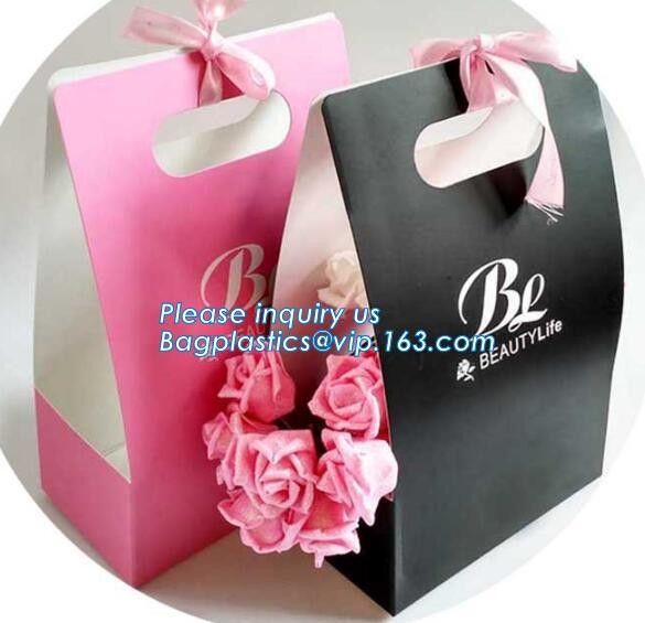 Customized Cut Printed Coated Paper Shopping Bag with Matt Lamination,rope handle custom logo printed white paper bag