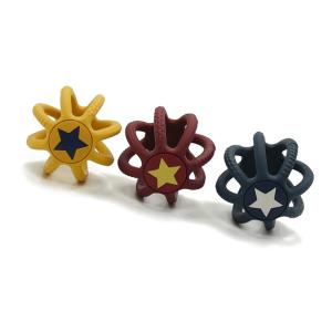 Bounce baby BPS Free Silicone Teething Ball Featuring Multiple Textures