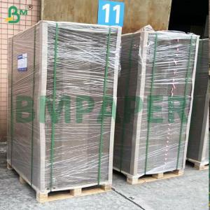 China 100% Recovered Grey Cardboard One Side Black Lined Solid Board wholesale
