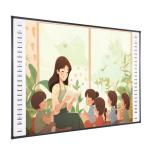 32768 X 32768 Touch Resolution Interactive Touchscreen Projector Use IR Touch