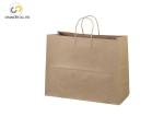 Automatic shopping paper bag twisted handle making pasting machine
