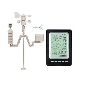 China Outdoor Home Wireless Smart Weather Station With LCD Display And Weather Monitoring wholesale