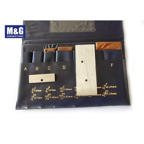 6Pcs 3/8"-2-1/4" Adjustable Parallels Set Precision Steel Parallel measurement tool