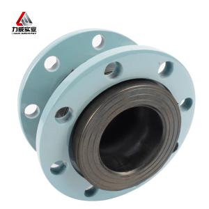 China Single Sphere Flexible Rubber Joint -30°C To 150°C Threaded Connection Test Pressure 1.5 Times Of Working Pressure wholesale