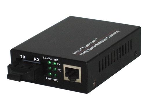 Quality Gigabit  Fiber Optic Media Converter With 9k Byte Super Data Packet for sale
