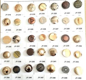 China high quality shine zinc alloy button jeans button metal button for garment wholesale