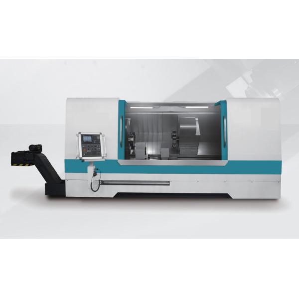 Slant Bed Double Servo Turret Lathe Double Head CNC Lathe Automatic Turning