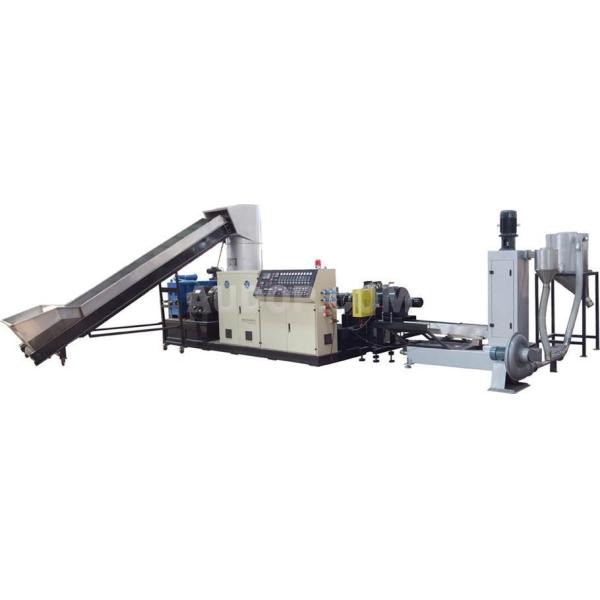 Professional Plastic Pelletizing Machine DIE FACE CUTTING 45KW Main Motor Power