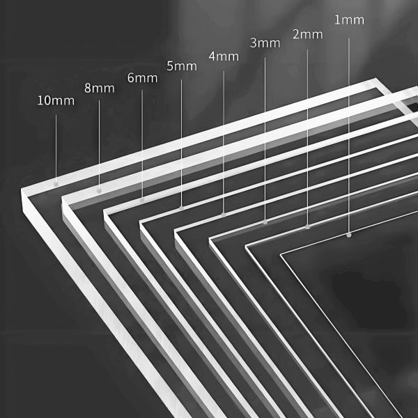10mm UV Resistant Polycarbonate Solid Sheet With Enhanced Impact Strength