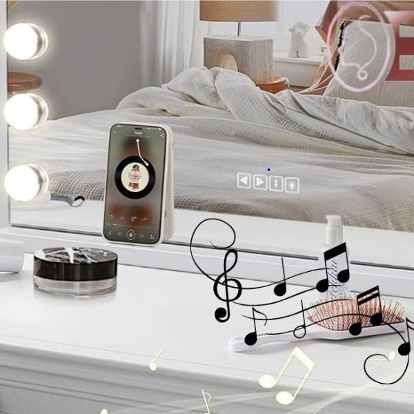 Shatterproof Hollywood Light Up Makeup Mirror Vanity Wall Mounted