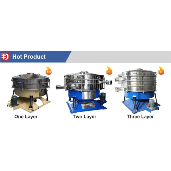 China Manufacturer Powder Sieving Machine/Industrial Flour Seaweed Sifter Sieve Equipment