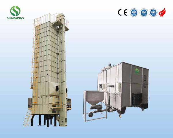 Quality Vertical Mixed Flow Grain Dryer Rice Processing Equipment 50tons/Batch for sale
