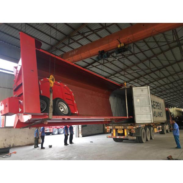 12000X2500X1500mm Steel Superlink Side Tipper Dump Trailer 60 Ton Tandem Dump Truck Sales