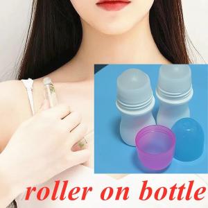 China 30ml Antiperspirant Plastic Roll On Bottle Rolling Perfume Bottle Plastic wholesale