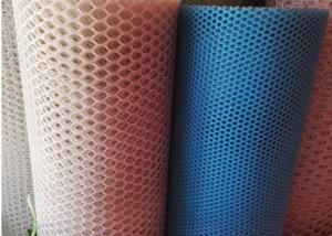 China 300g/M2 10mmx10mm White Plastic Mesh Netting Aquatic Breed Hexagonal on sale