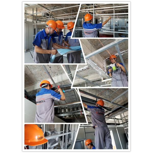 Acrylic Ceiling Plate Modular Operating Room Medical Grade With Keel Structure