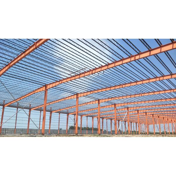 ISO Standard Workshop Steel Structure Sliding Window Sound Insulated