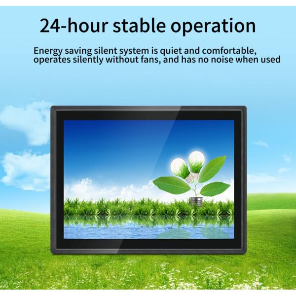 Super Slim Bezel Open Frame 17 Inch Industrial LCD Touchscreen Monitor High Brightness