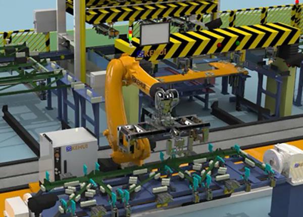 Quality Intelligent Robotic Assembly Systems / Building Template Assembly Line Automation Equipment for sale