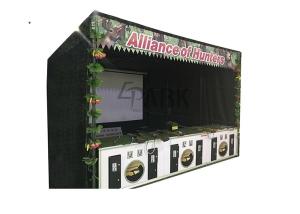 Projector screen air gun shooting game real sense hunting EPARK 6 players shooting simulator arcade video Game Machine