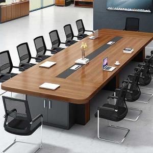 China 2.4m Office Conference Table Rectangular Large Conference Desk wholesale