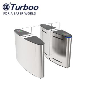 Durable Office Security Gates / Pedestrian Turnstile Gate Precise Positioning