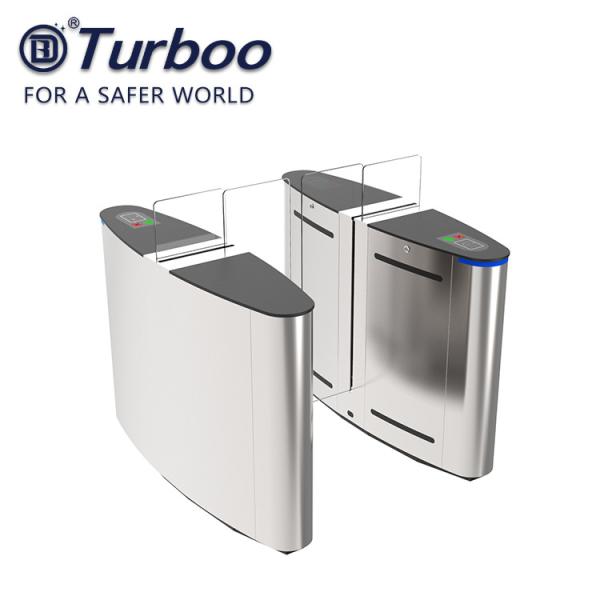 Quality Durable Office Security Gates / Pedestrian Turnstile Gate Precise Positioning for sale